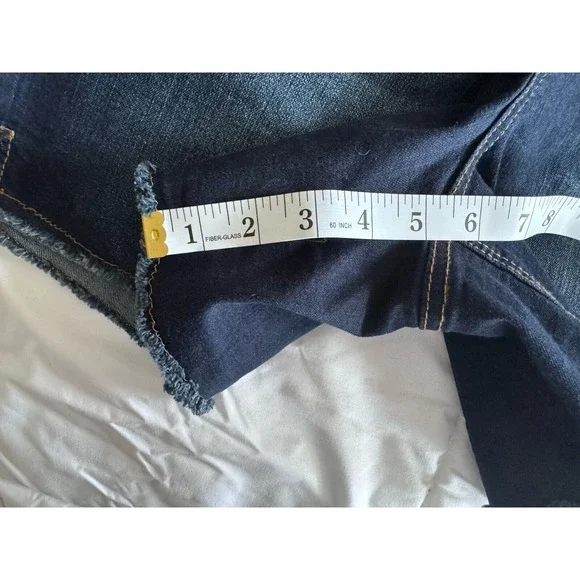 1822 Denim Women's Jean Shorts Size 14 Blue Cut Off New With Tags - Picture 5 of 11